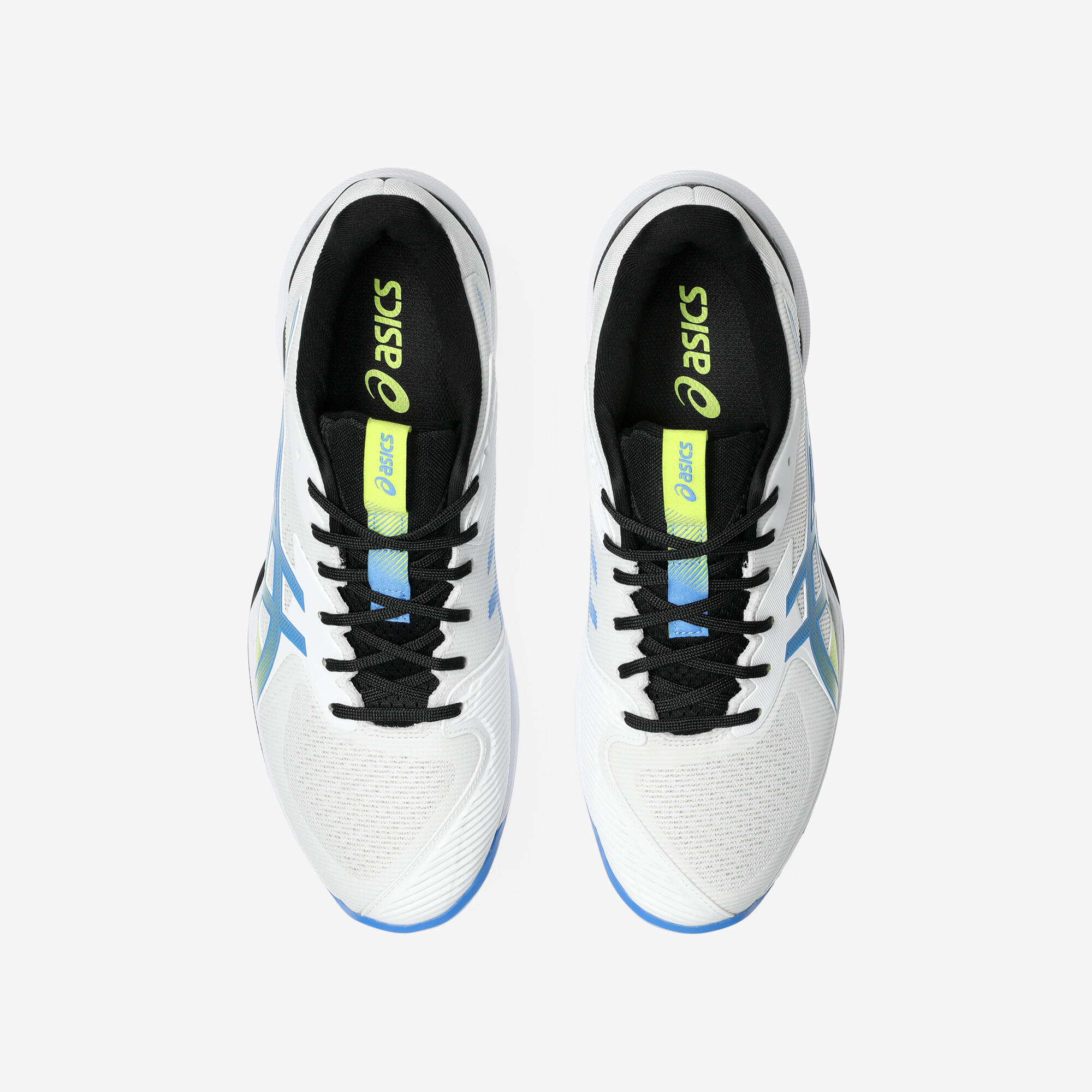 Scarpe tennis uomo Asics GEL SOLUTION SPEED FF3 bianco-azzurro 6/8