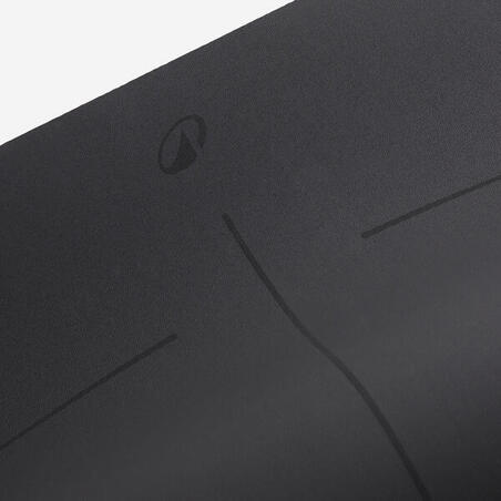 Килимок для йоги Grip+ 185 см x 65 см x 4 мм чорний