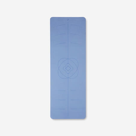 Килимок для йоги Grip 4 мм синій
