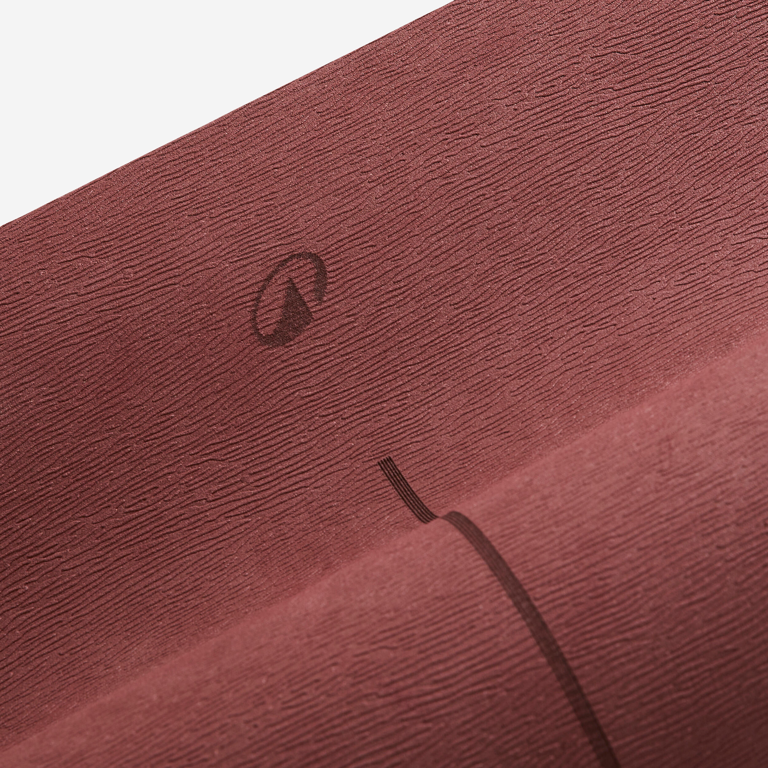 Yoga Mat 5mm Thick, EVA, 180 x 58 cm, Ultra Lightweight with Carry Strap – Brown