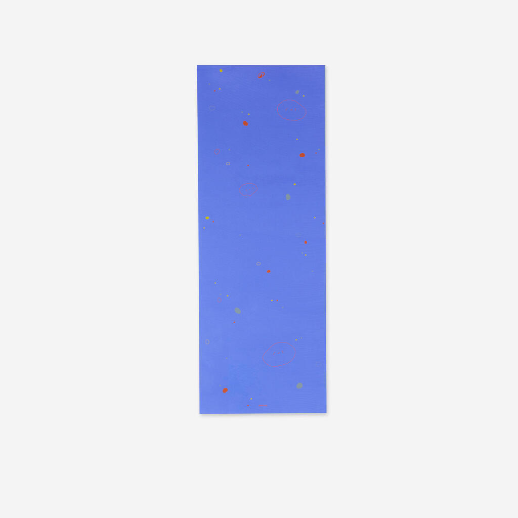 Plava dečja prostirka za jogu (150 cm x 60 cm x 5 mm)