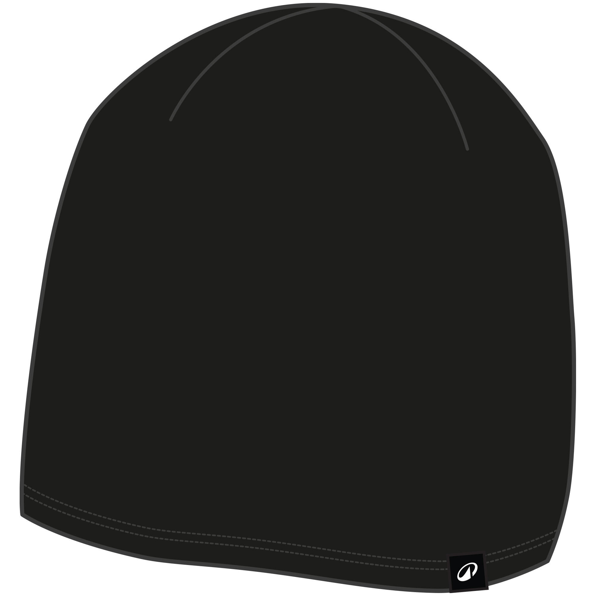 Adult Ski Beanie Black