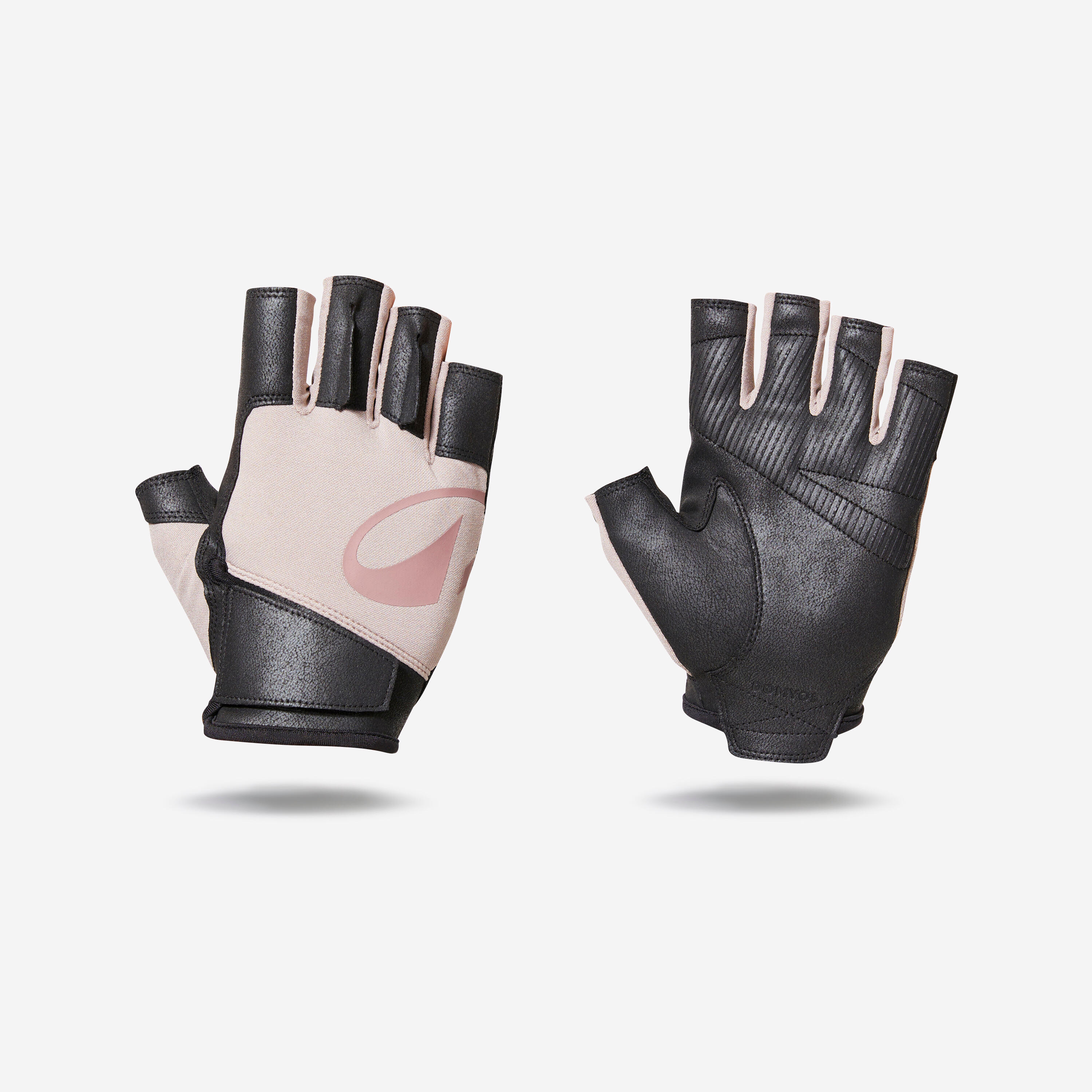Durable Weight Training Gloves - Brown