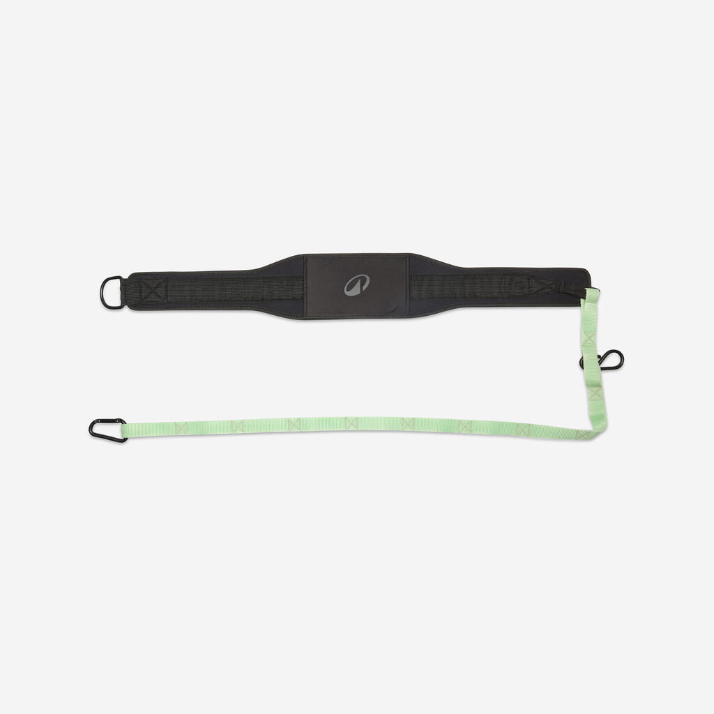 Ceinture chaîne lestée de musculation avec sangles max 200 kg