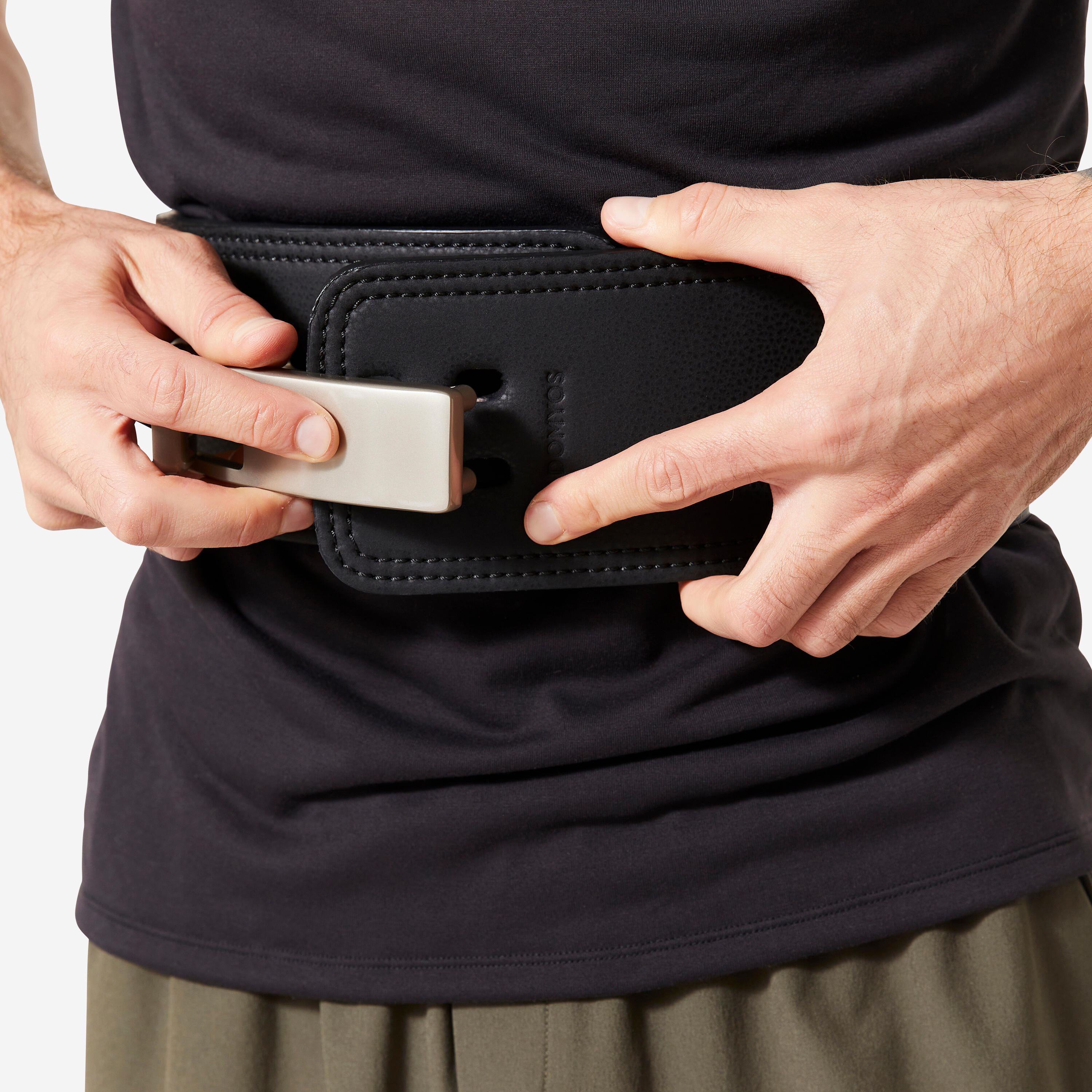 Ceinture de powerlifting musculation à levier 2/15