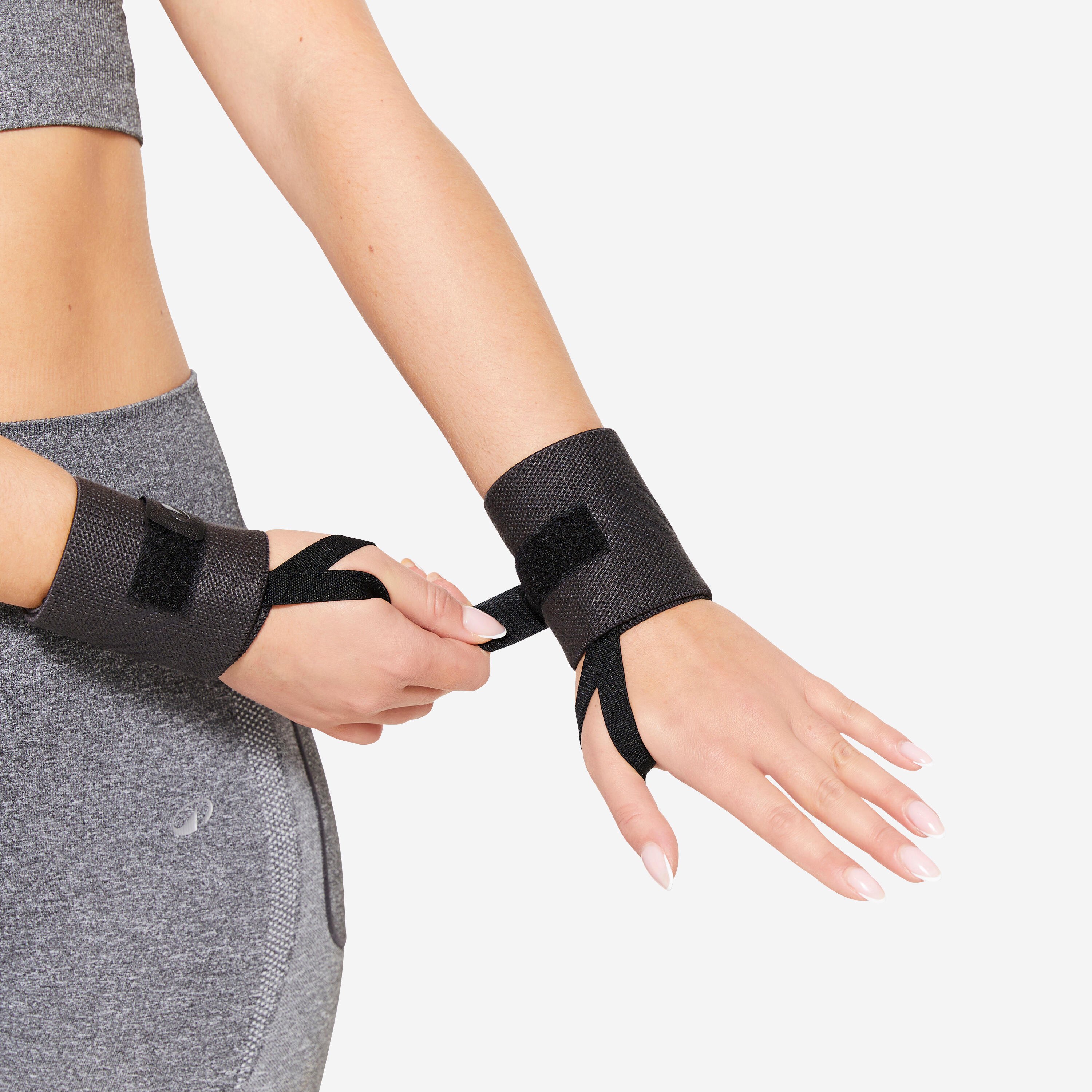 Weight Training Wrist Strap - Carbon Grey