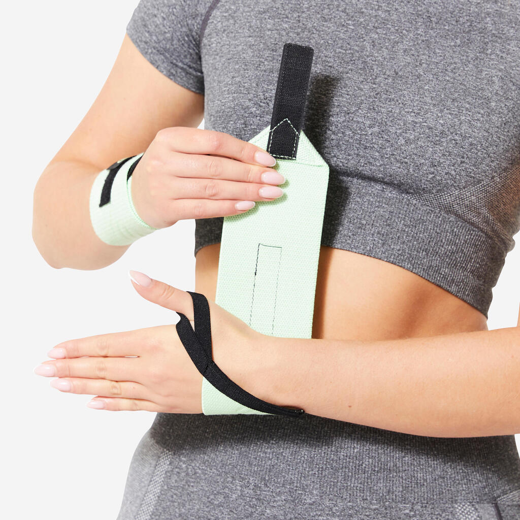 Weight Training Wrist Straps - Purple