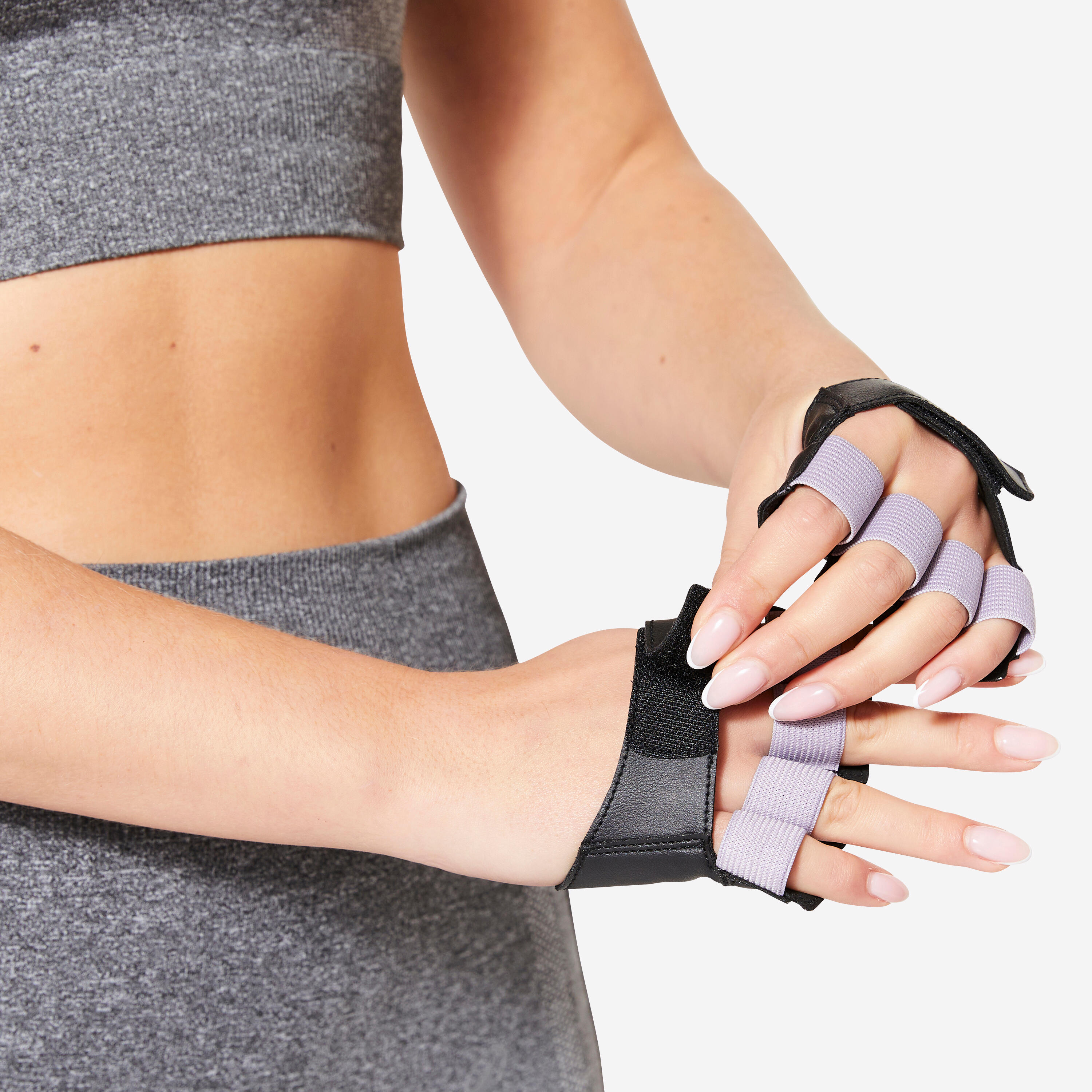 Fitness pads résistants - noir - CORENGTH
