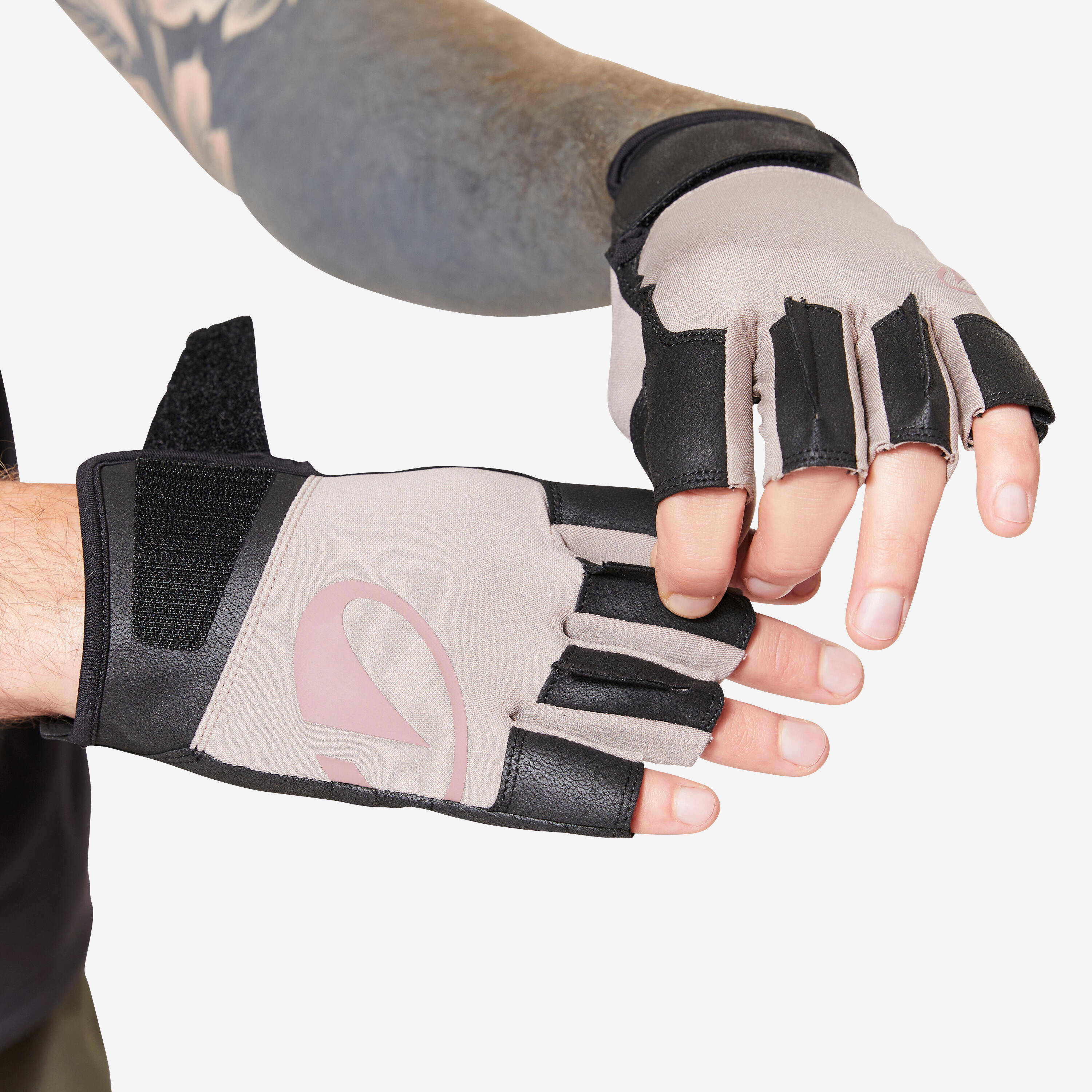 Weight Training Durable Gloves - Frozen Brown -  3
