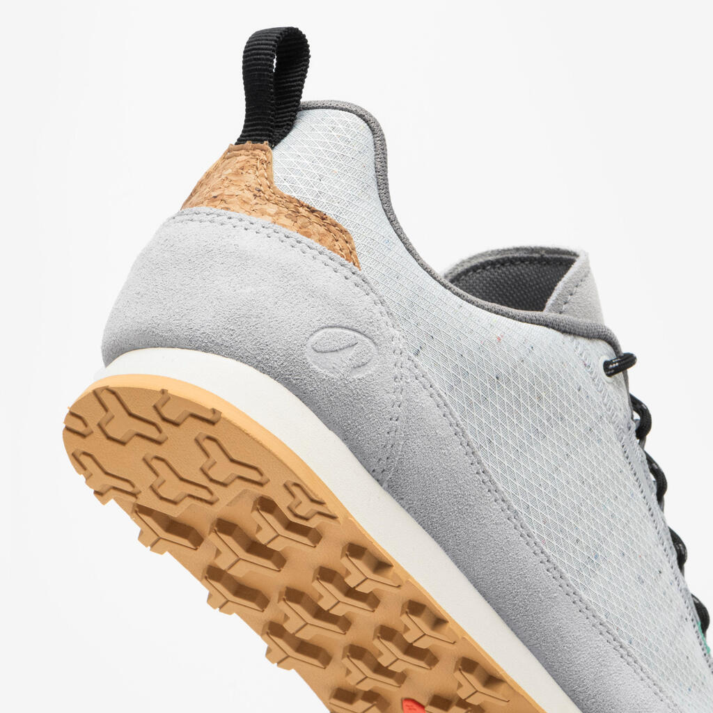 Men's Hiking Boots, Arpenaz 500 Revival Natural - Grey