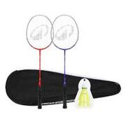 Set Rachete de Badminton Adulți BR 190 Partner - Albastru/Roșu