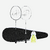 Lot de Raquette de Badminton Adulte BR Sensation 500 - Noir/Blanc