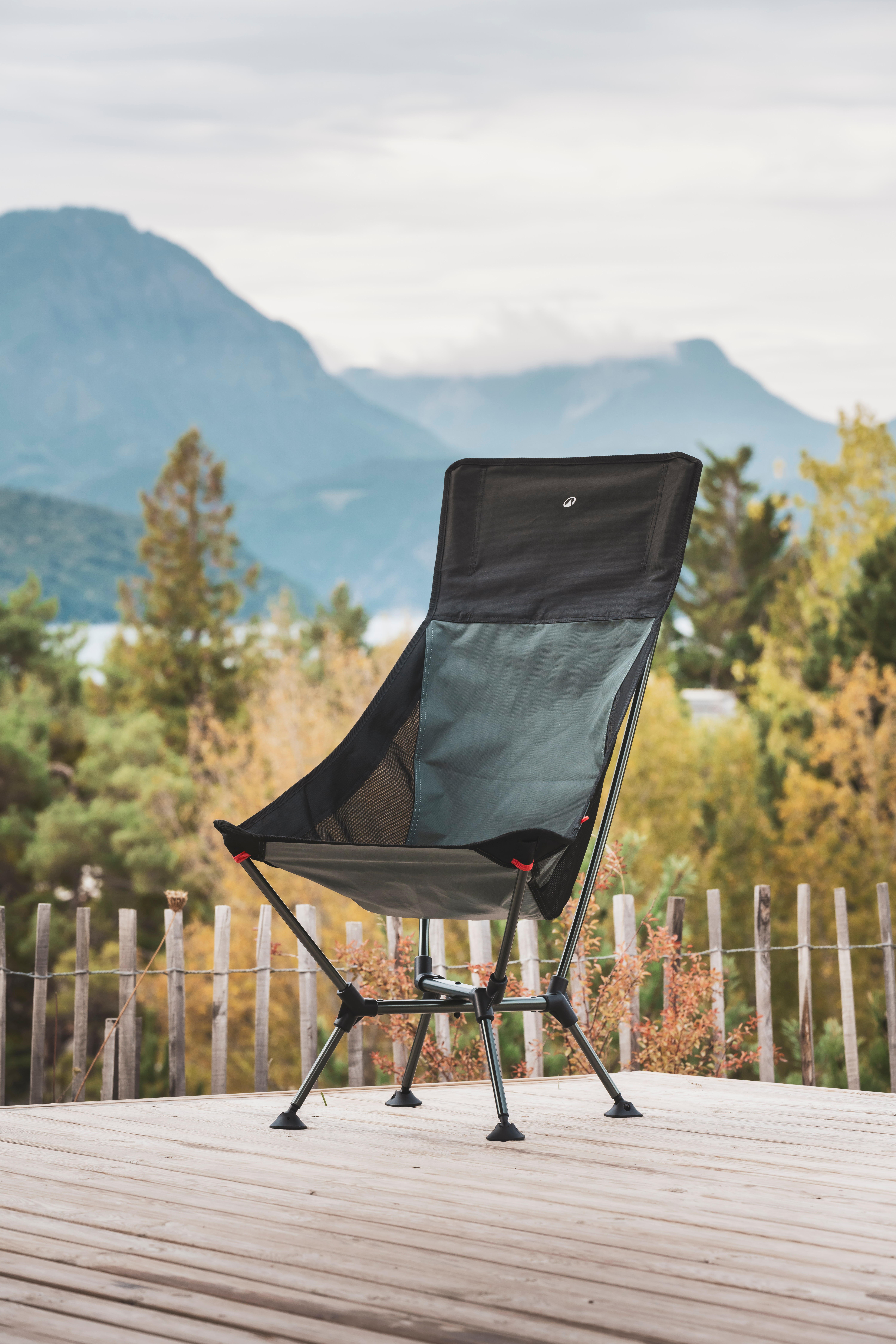 Chaise de camping basse pliante et compacte - 900 XL - QUECHUA
