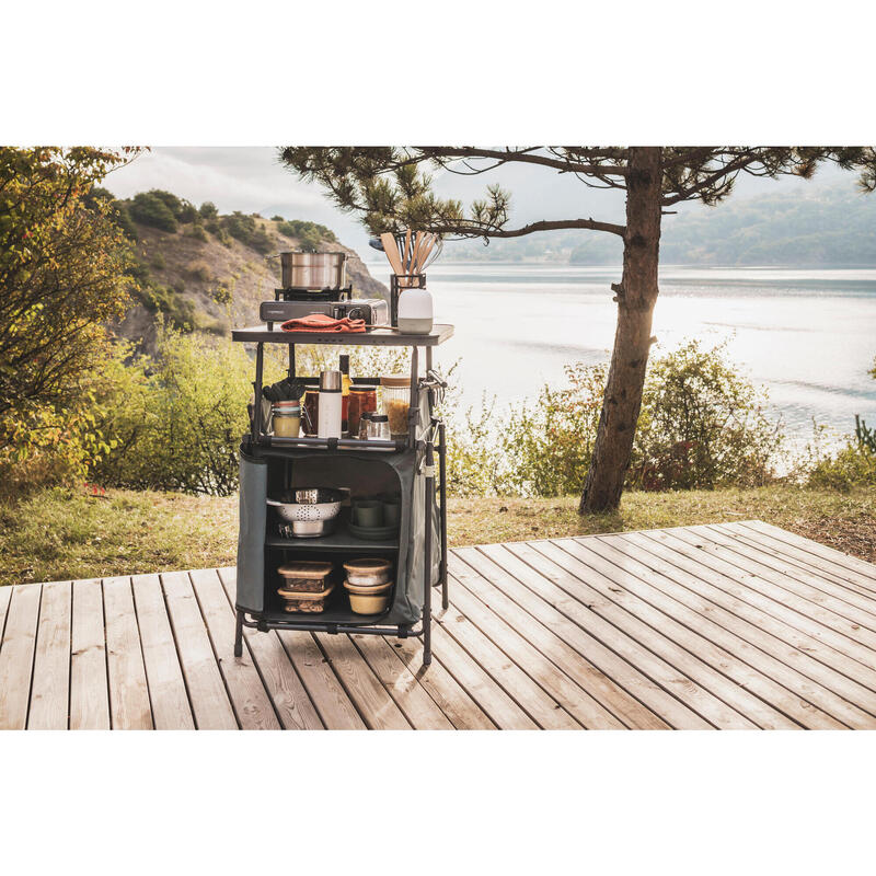 MEUBLE DE RANGEMENT ET CUISINE  S - PLIABLE ET COMPACT -DE CAMPING