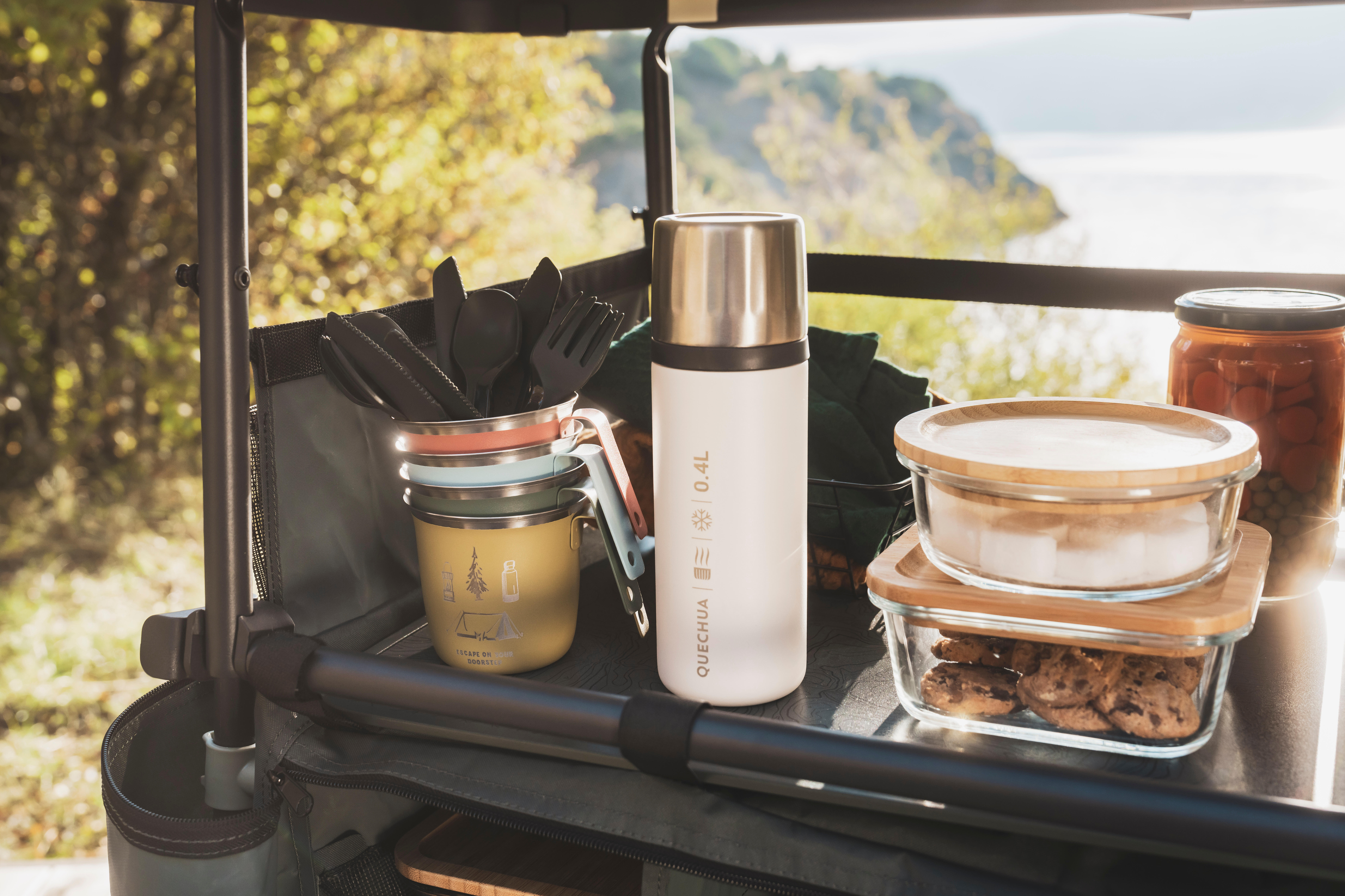 Stainless Steel Camping Mug 300 ml - QUECHUA