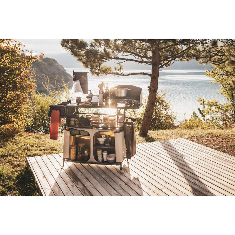 MEUBLE DE CUSINE XL - PLIABLE ET COMPACT - DE CAMPING