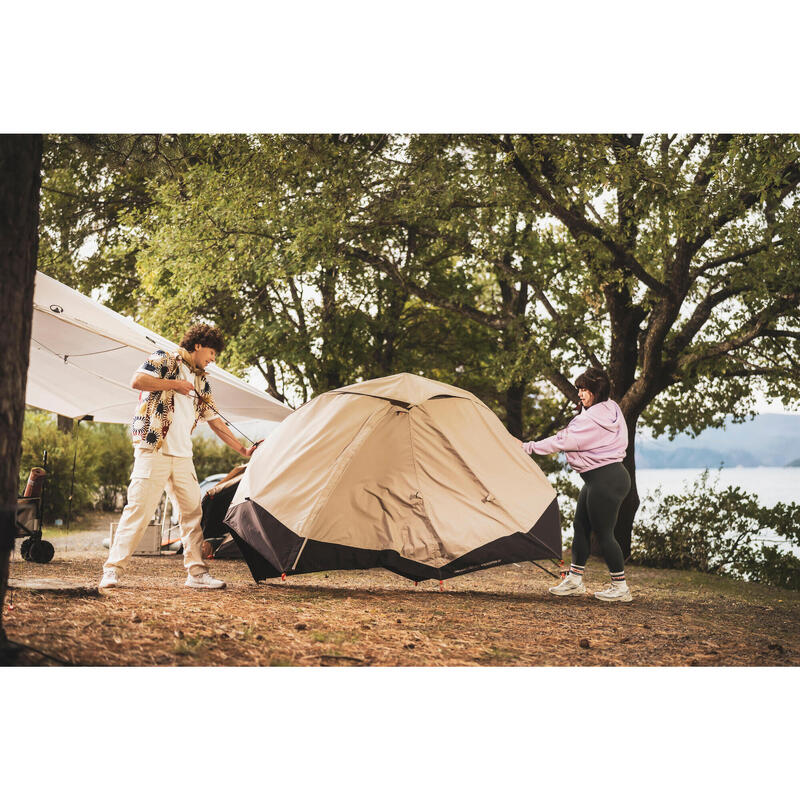 Tente de camping Polycoton 2 places, 2 Seconds Easy