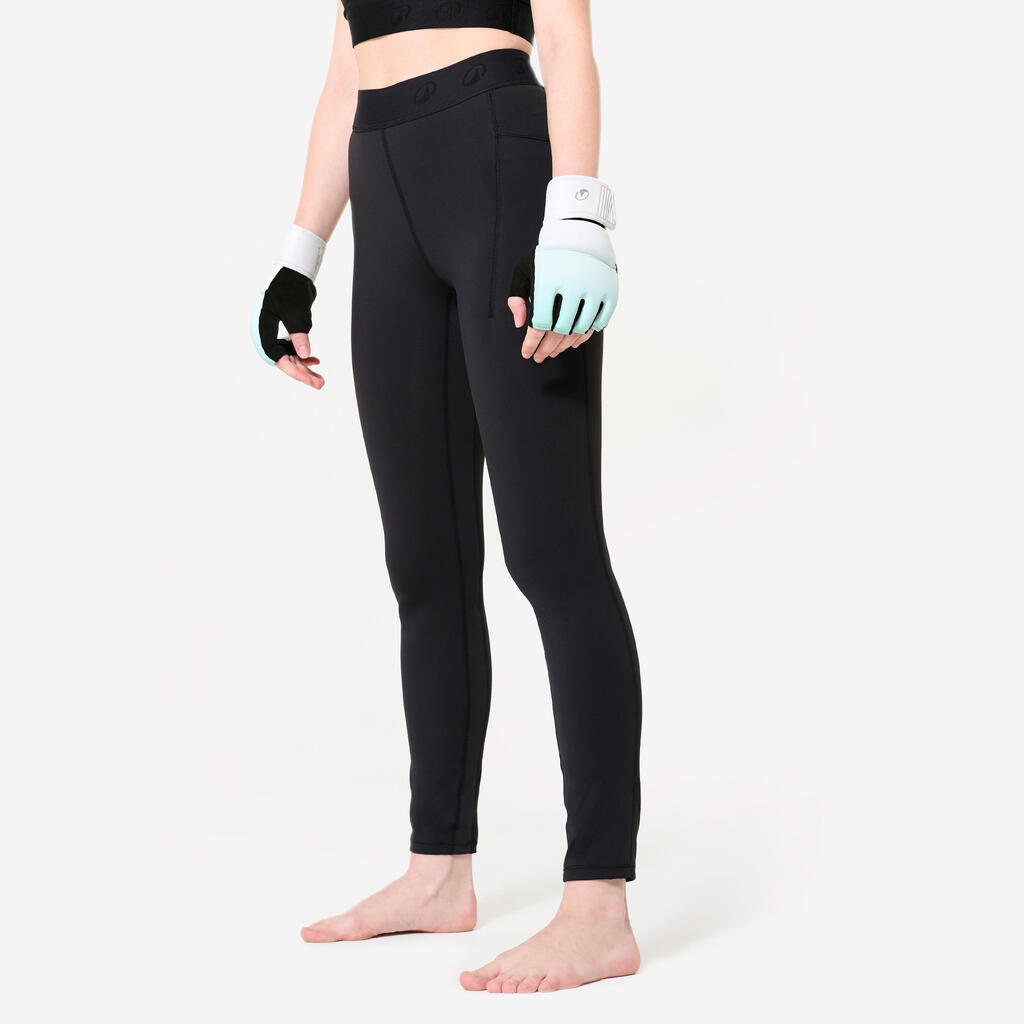 Halbhandschuhe Cardioboxen Damen/Herren - braun 