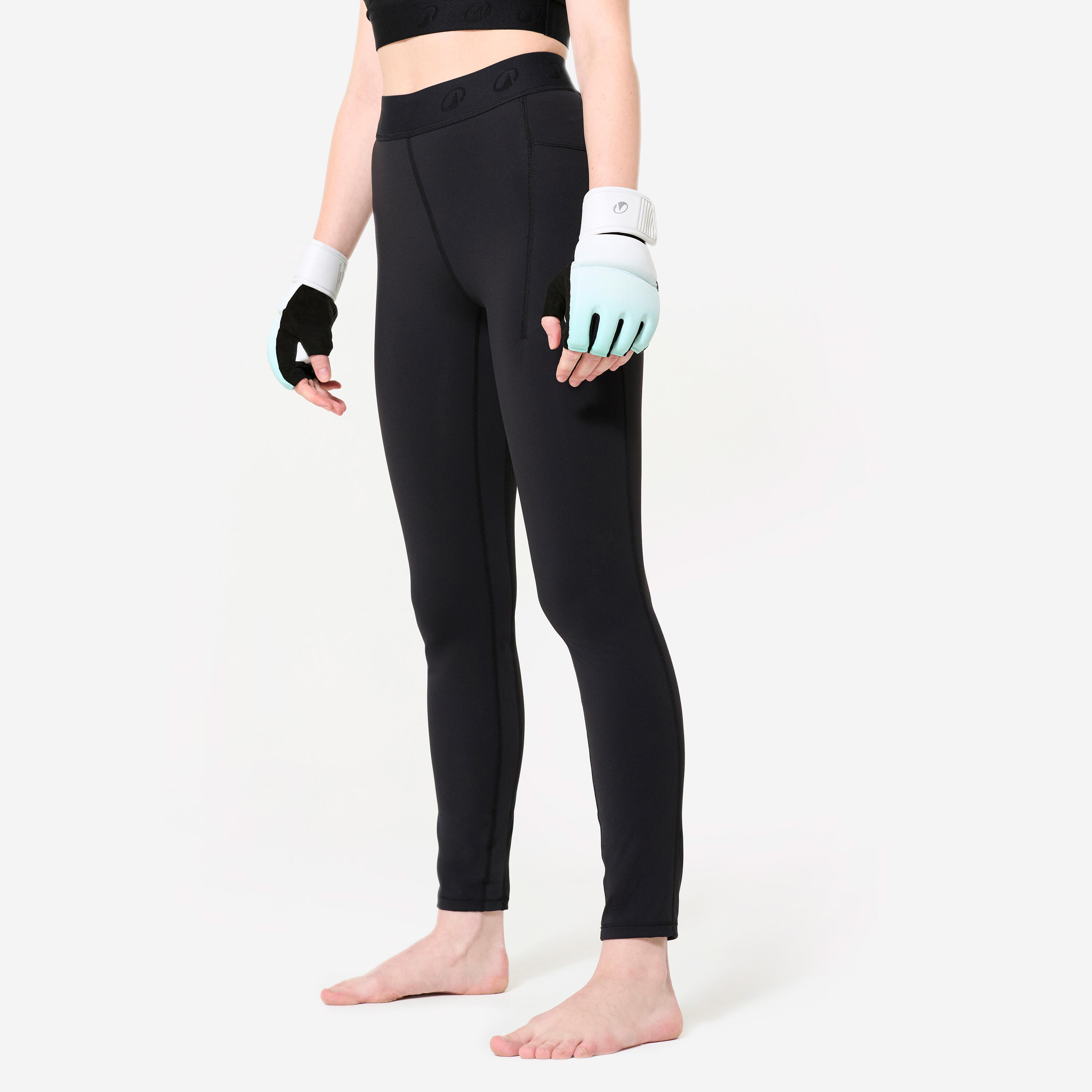 Mitenes de Cardio Boxing Unissexo Verde-menta 4/5