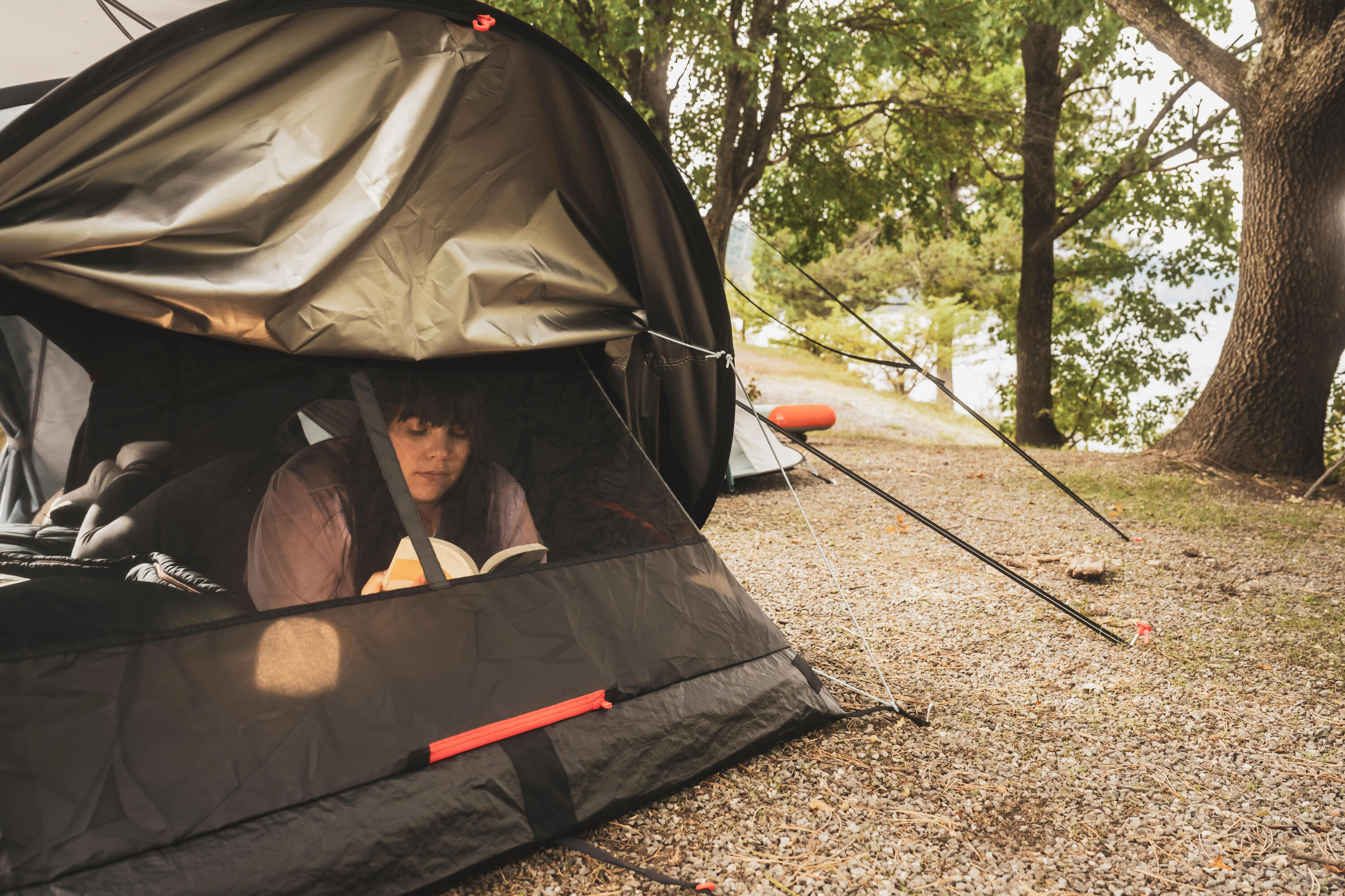 Tente de camping instantanée 2 places, 2 Seconds XL Fresh & Black 17/20