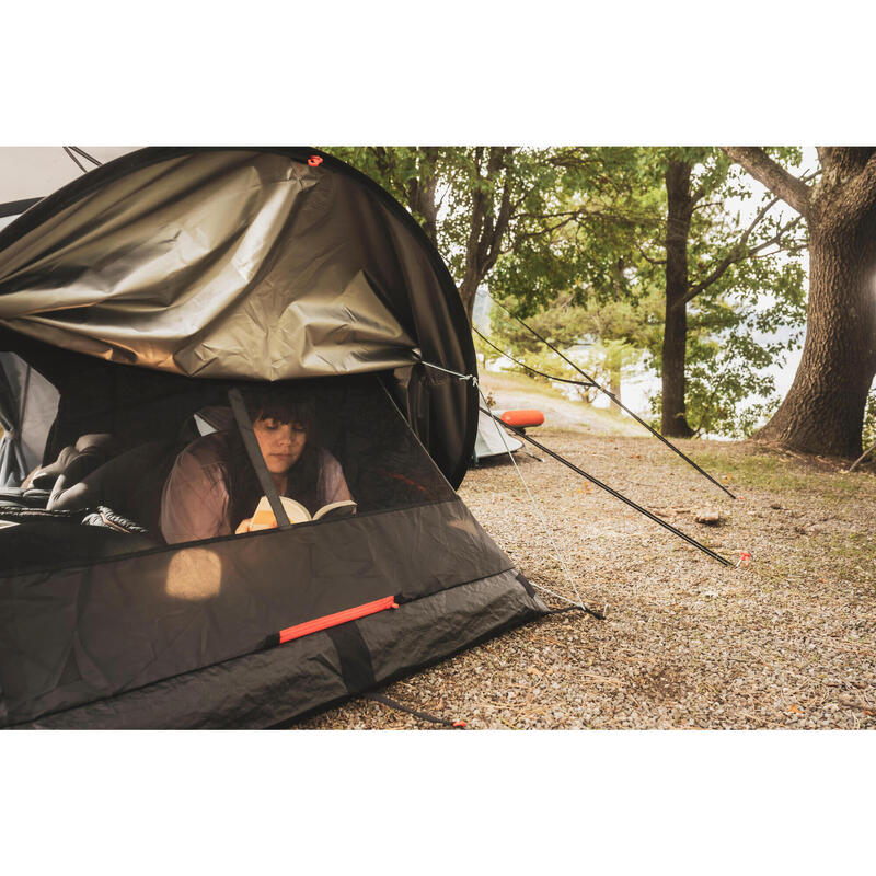 Cort de camping instantaneu, 2 persoane, 2 Seconds XL Fresh & Black