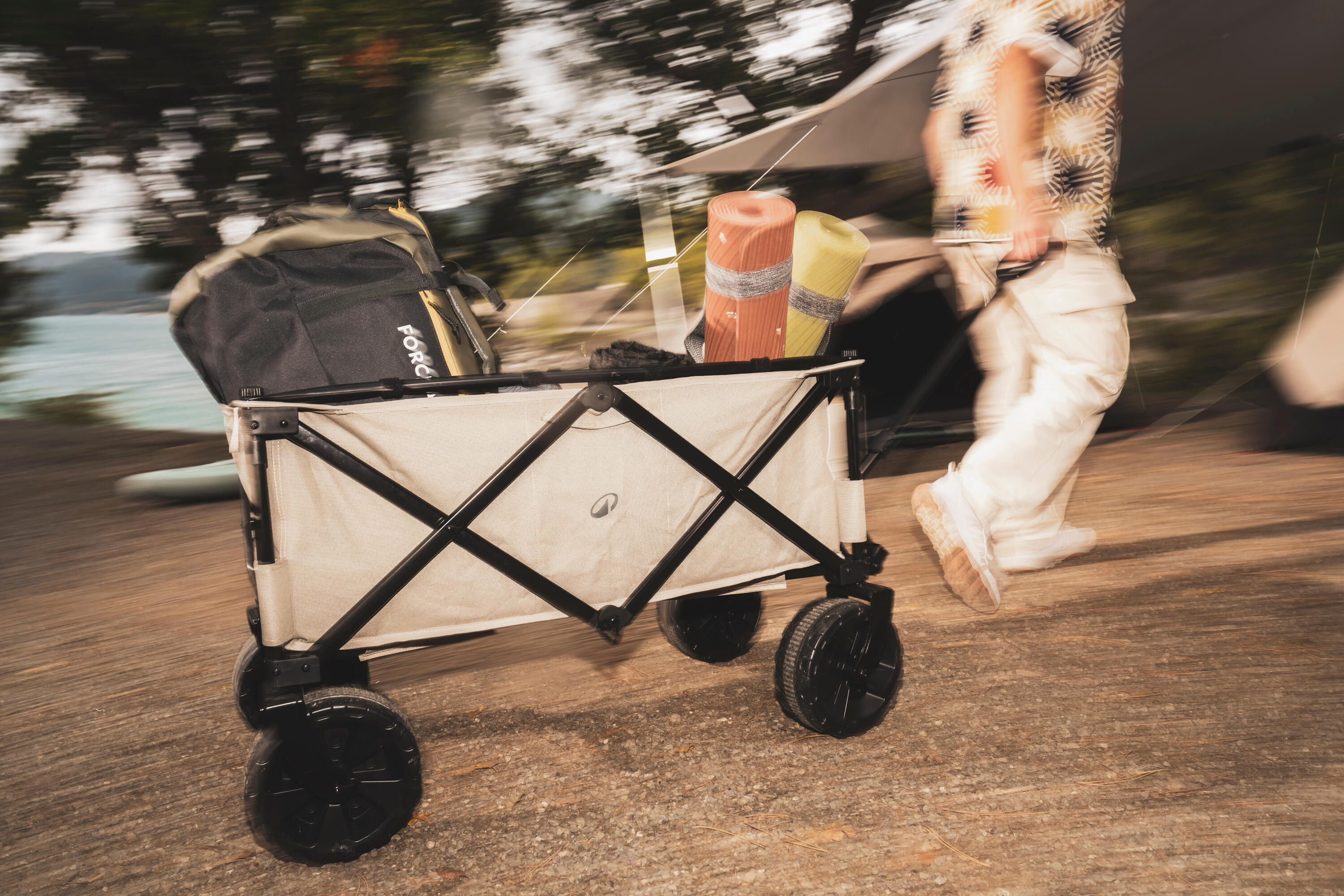 Chariot de transport tout terrain pour matériel de camping, Trolley All Road 9/10