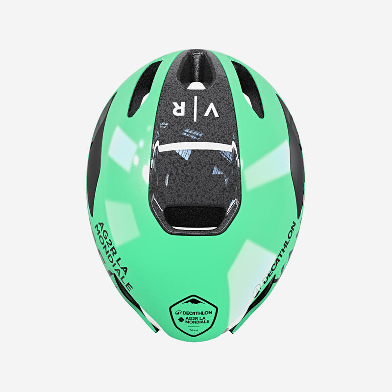 Cască ciclism șosea aero MIPS, RCR-F Decathlon AG2R La Mondiale