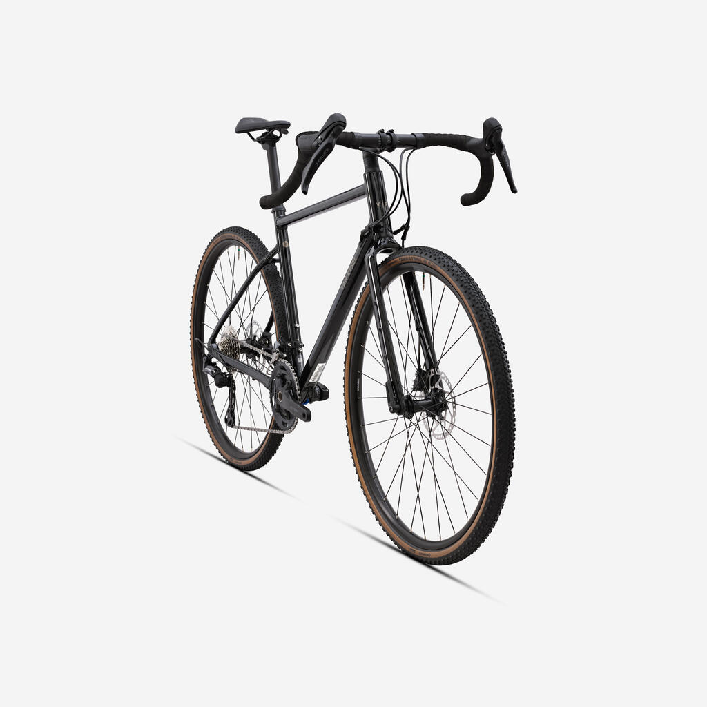 Crni gravel bicikl SHIMANO AF