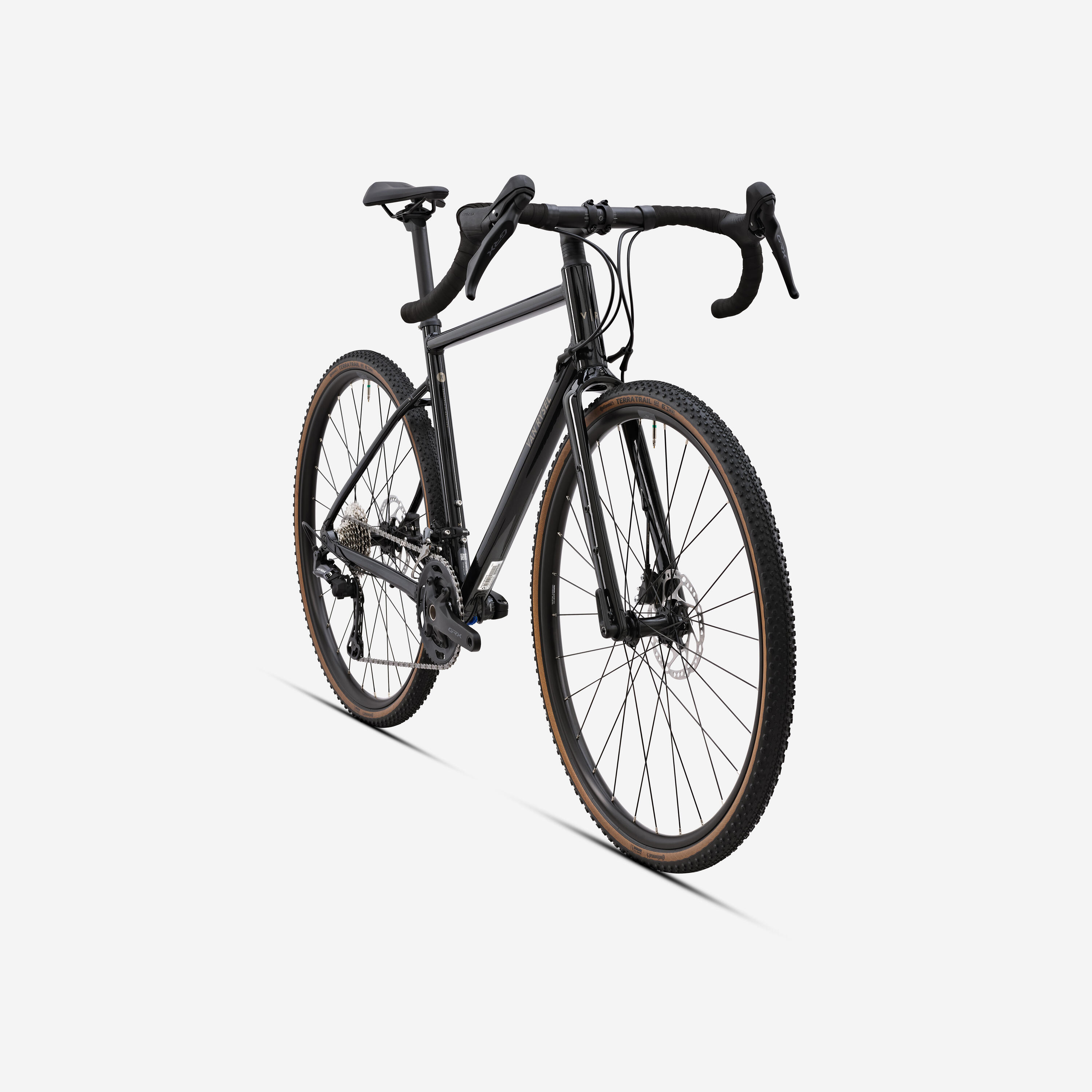 Gravelbike Shimano GRX 2x12v GRVL AF zwart 2/11