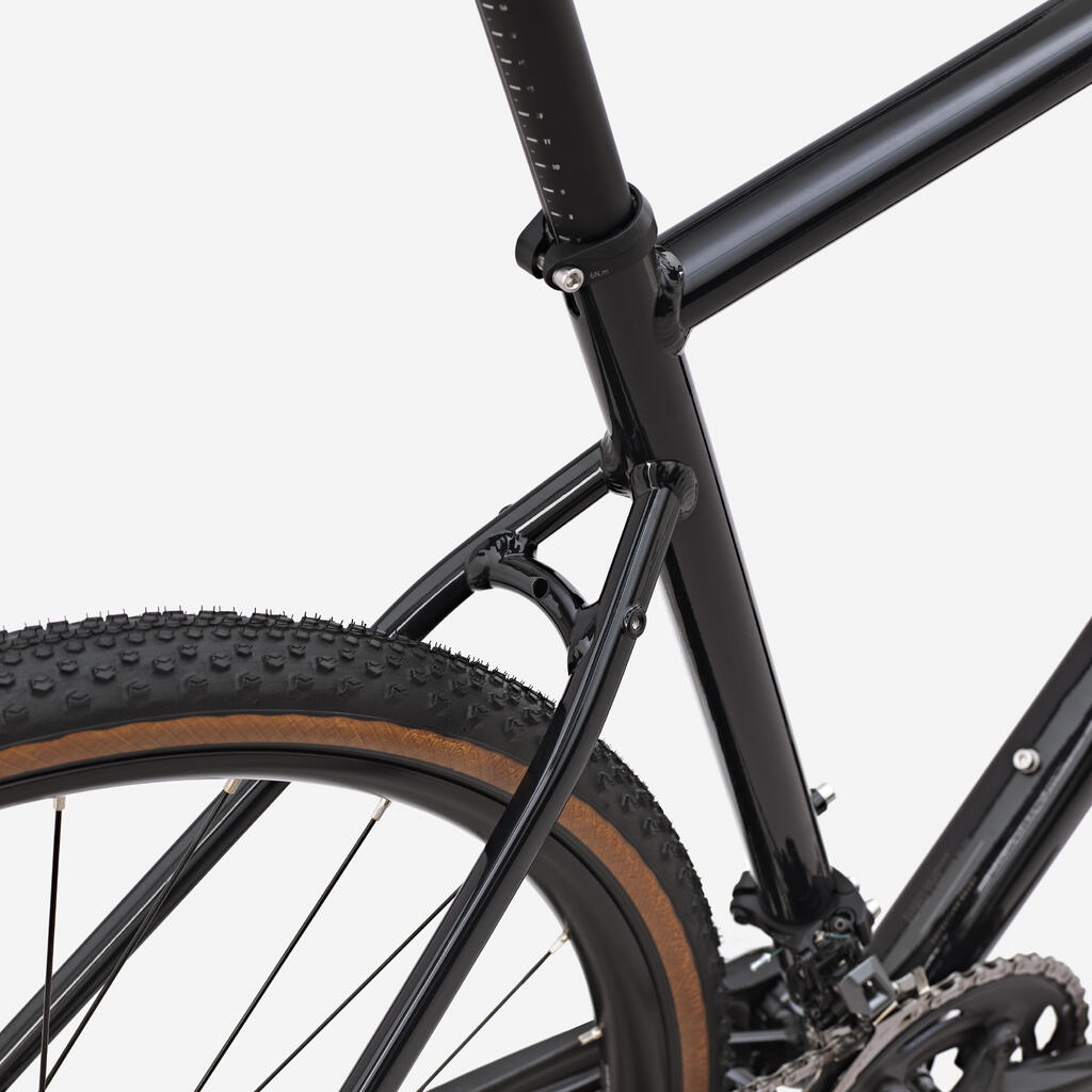 Crni gravel bicikl SHIMANO AF