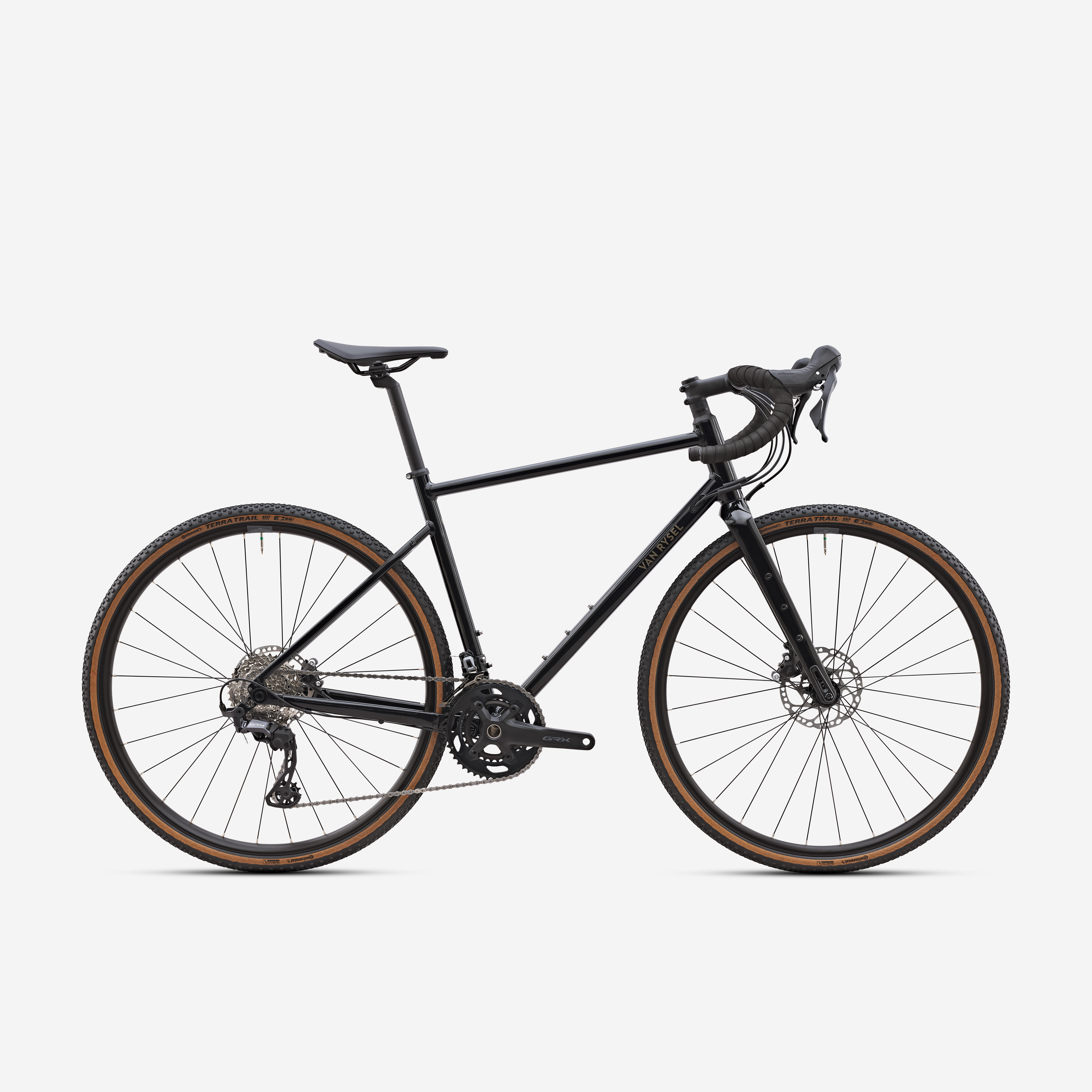 VAN RYSEL Gravelbike GRVL AF Shimano GRX Schwarz | 03608391294977 VAN RYSEL Gravelbike GRVL AF Shimano GRX Schwarz | 03608391294977