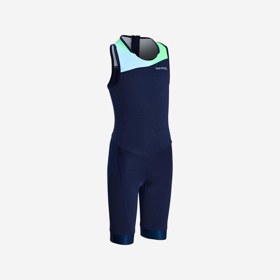 Kombinezon do triathlonu dla dzieci Van Rysel Trifonction na krótki dystans