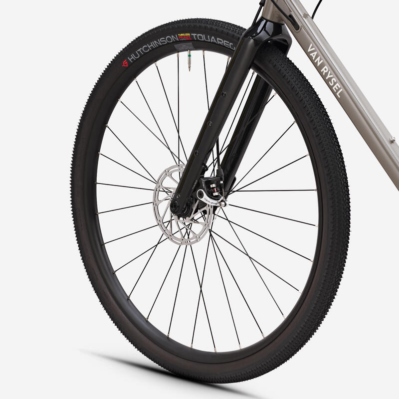 Bicicleta de Gravel GRVL AF Microshift SWORD 1x10 m Castanho