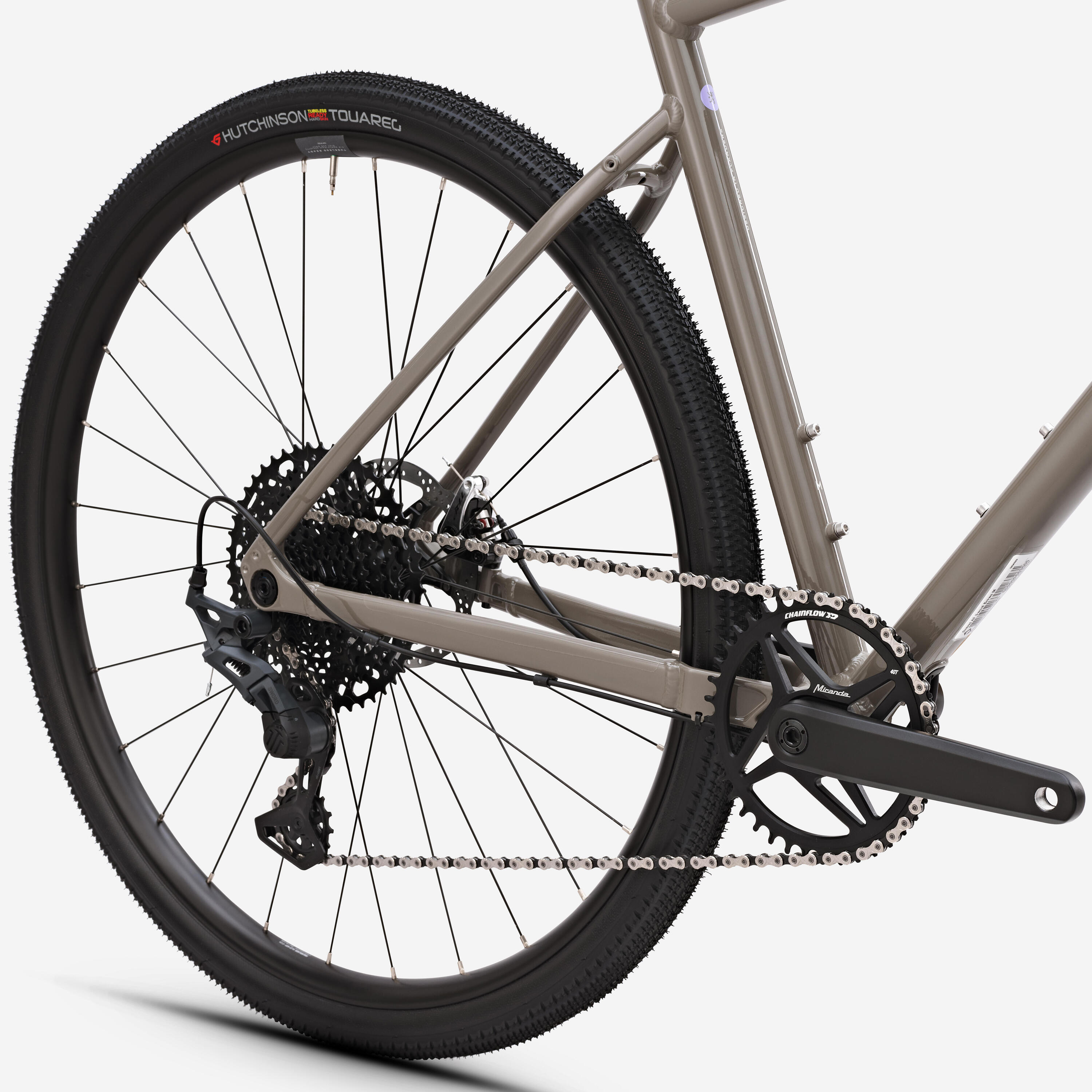 Gravelbike GRVL AF Microshift Sword Braun  5/10