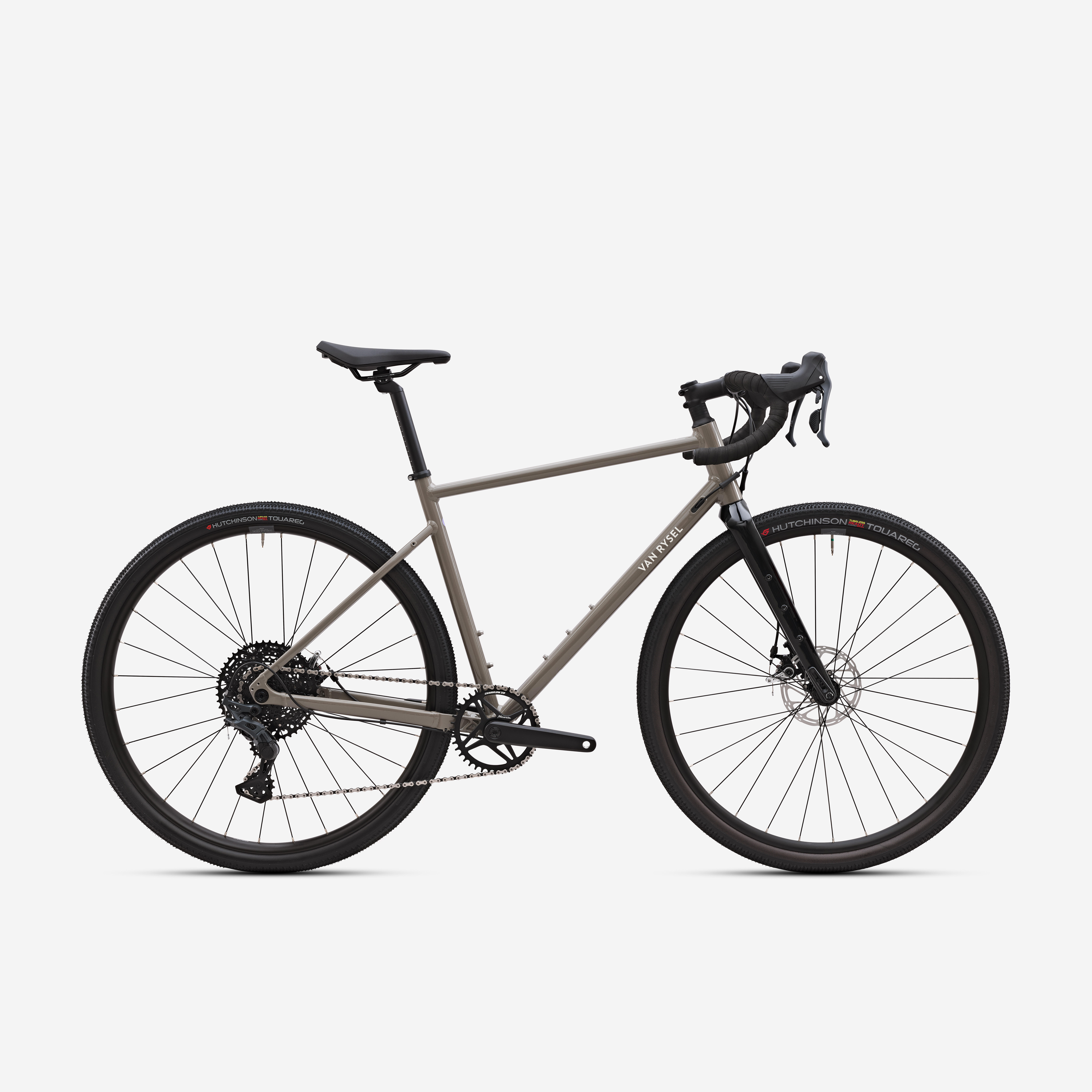 Gravel Bike 10 Speed - AF Brown Microshift SWORD - RIVERSIDE