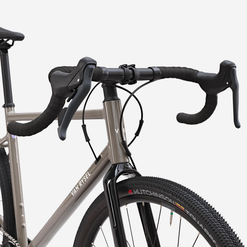 Bicicletă gravel Microshift SWORD 1x10v, GRVL AF Maro