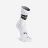 Unisex Cycling Socks Van Rysel Roubaix Team - White