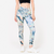 Legging taille haute fitness cardio femme imprimé