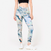 Legging taille haute fitness cardio femme imprimé