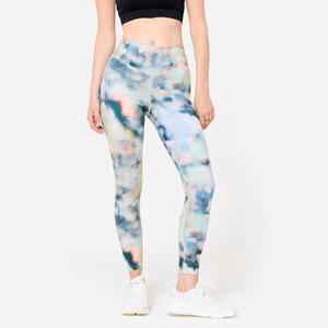 Leggings Fitness Cardio Mujer Estampado Talle Alto