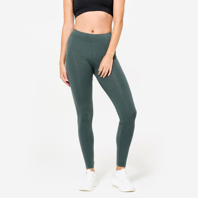 DOMYOS CALZAS FITNESS MUJER CORTE SLIM
