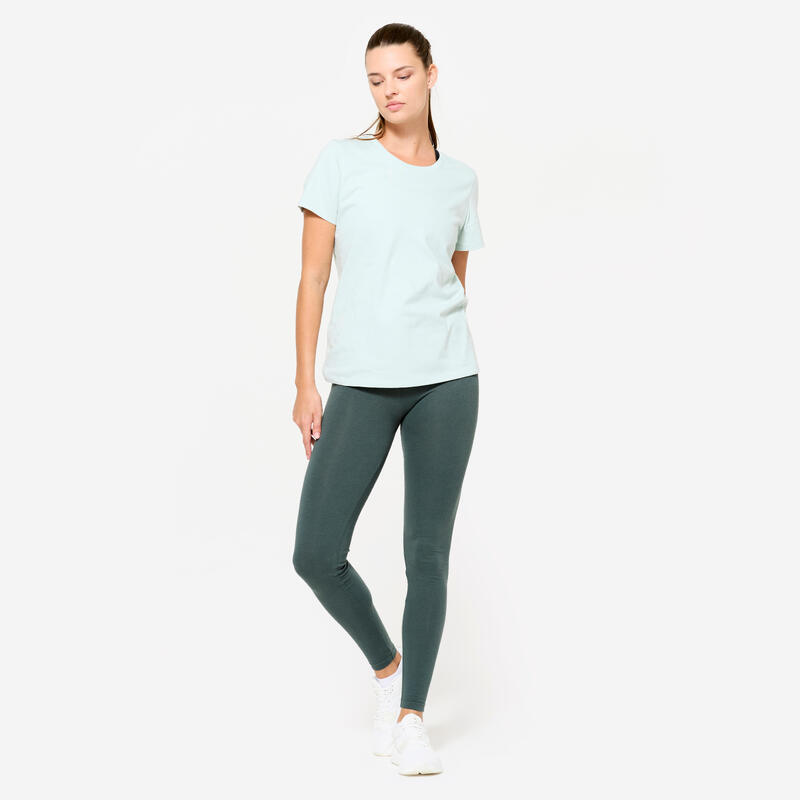 Colanți fitness Slim Verde kaki Damă