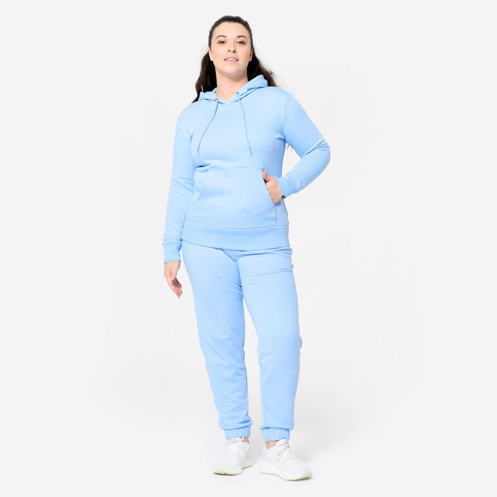 Bluza z kapturem damska Domyos Gym & Pilates