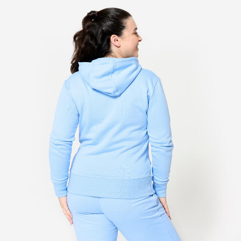 Bluza z kapturem damska Domyos Gym & Pilates