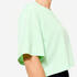Women's Cropped T-Shirt - Light Green