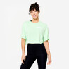 Women's Cropped T-Shirt - Light Green