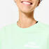Women's Cropped T-Shirt - Light Green
