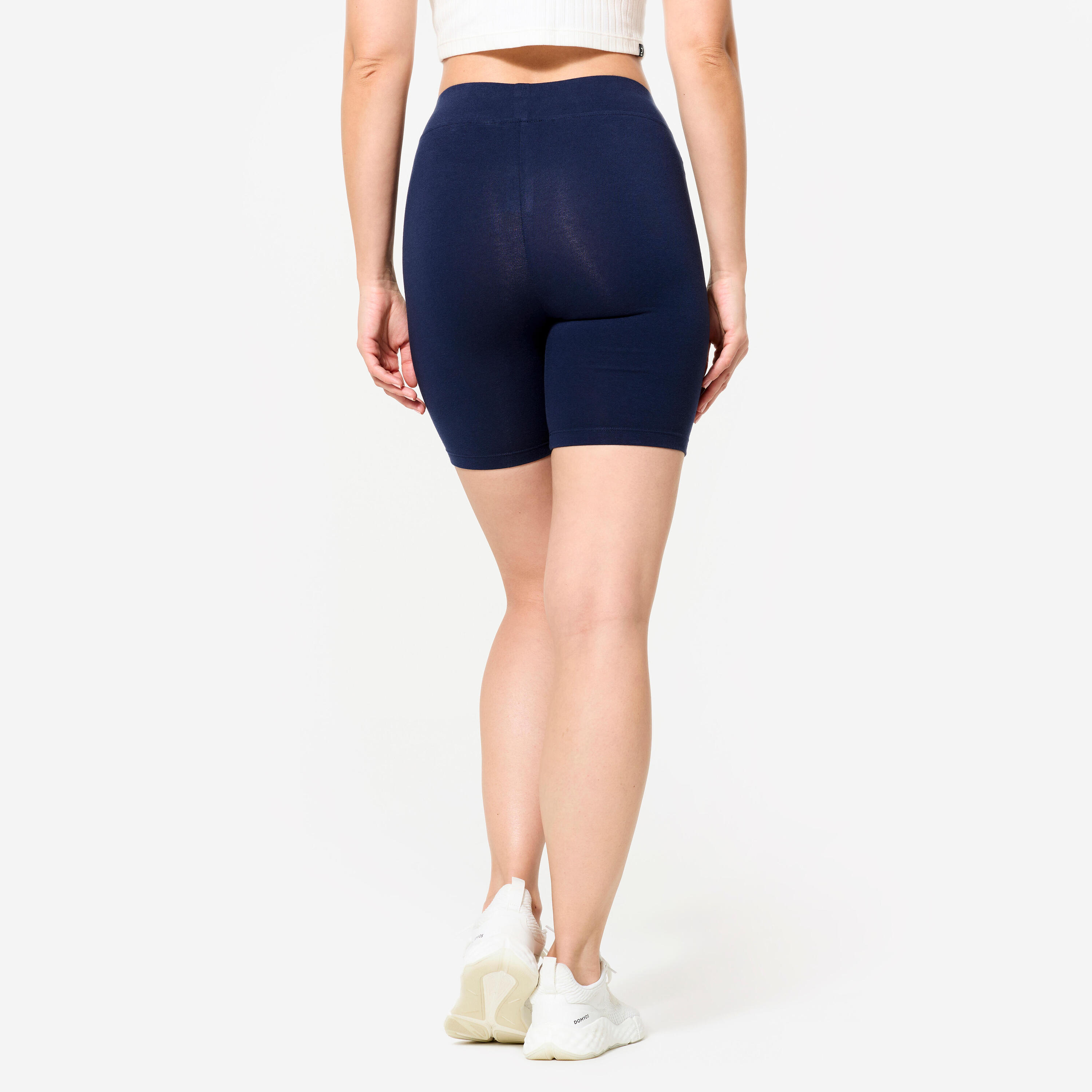 Women's Fitness Cycling Shorts - Steel Blue 4/6