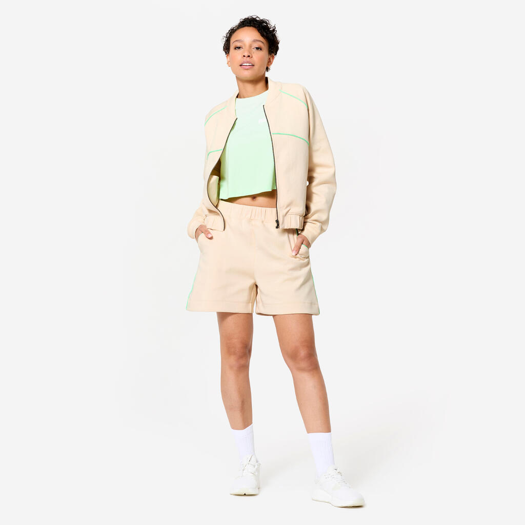 Plava ženska bomber jakna