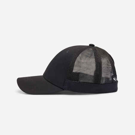 Breathable Fitness Cardio Training Cap - Black